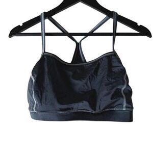 Lands End Black Racerback Bikini Top Sz 14‎